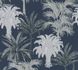 Illustration Non-Woven Wallpaper Michalsky Palms dark blue 37983-5 1