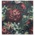 Artikelansicht Tapete Vlies Floral Blumenmuster Anthrazit rot 9