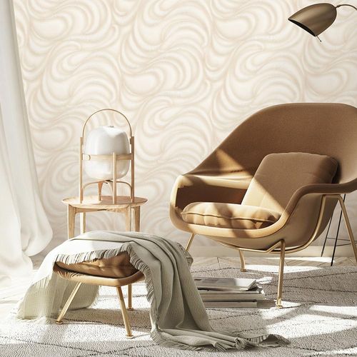 Picture Wallpaper Guido Kretschmer Waves cream 10220-14