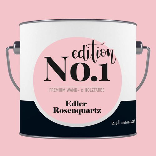 edition no1 Wandfarbe Edler Rosenquarz rosa