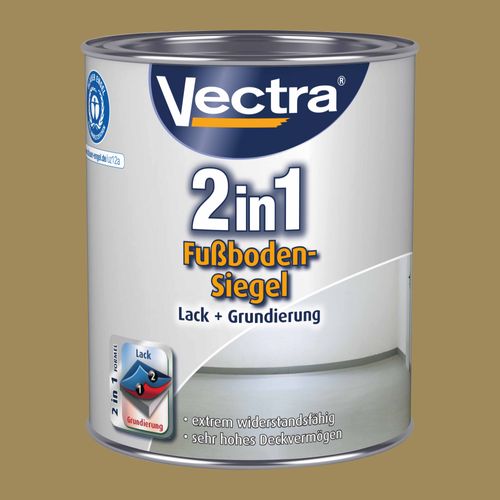 Bodenbeschichtung Vectra 2in1 Fußbodensiegel beige