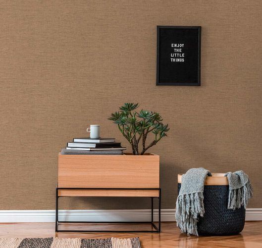 Artikelbild Vliestapete Bast Struktur braun beige 38527-7