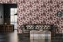 Non-Woven Wallpaper Floral Roses red pink black 38700-4 1