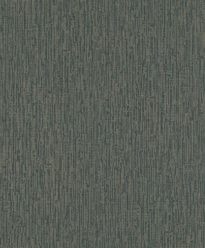 Wallpaper Non-Woven Rasch Linen dark green 484298