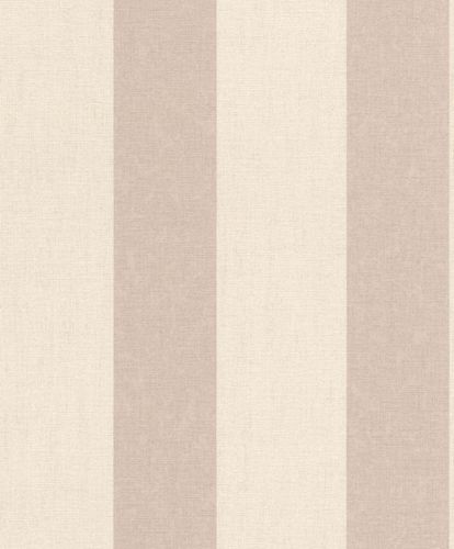 Wallpaper Non-Woven Rasch Block Stripes brown 485462