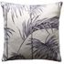 Cushion cover modern flowers silver Paris 45x45 cm 1