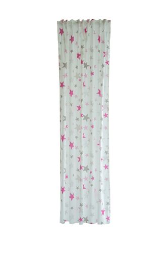 Curtain children's graphic pink Stars | Orex