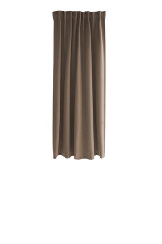 Curtain Uni brown blackout Galdin 175x140