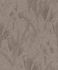 Non-woven wallpaper floral grasses brown 520750 Rasch 1