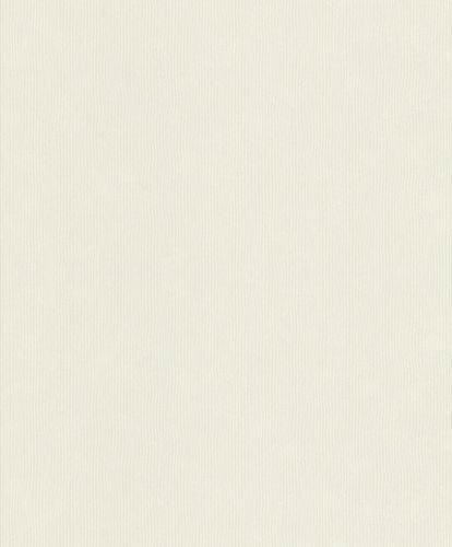 Non-woven wallpaper lines plain cream white 521443 Rasch