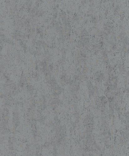 non-woven wallpaper ivy concrete look anthracite Novamur