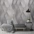 Grandeco non-woven wallpaper A42801 plaster optics gray 1