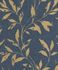 Vliestapete Phoenix A48302 Blattmotiv Blau Grandeco 1