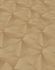 Non-woven wallpaper triangles 3D Erismann 10106-30 Gold 6