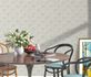 Non-woven wallpaper triangles 3D Erismann 10106-31 Light grey 4