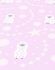 Kids wallpaper Sweet and Cool alpaca motif pink 10161-05 5