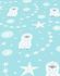 Kids wallpaper Sweet and Cool alpaca motif turquoise 10161-18 4