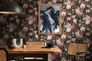 AS Creation non-woven wallpaper flowers vintage black pink 6