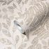 AS Creation non-woven wallpaper leaf pattern white silver 1