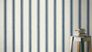 Non-woven wallpaper 555646 Rasch white blue stripes 4