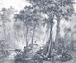 Mural 543759 Rasch White Gray Trees Jungle 1