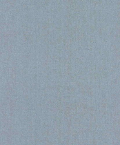 Rasch Vliestapete Blau Stoff Optik 633658