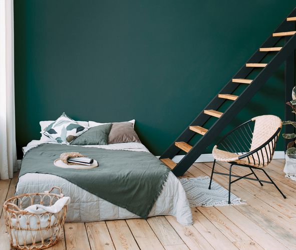 Vliestapete-Uni-Textil-Optik-Struktur-Petrol-39266-4-63215321_4