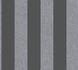 Non-woven wallpaper 39029-4 mottled black grey stripes 2