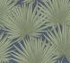 Non-woven wallpaper green blue leaf pattern Antigua 39090-5 8