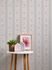 Non-woven wallpaper stripes roses grey white pink 39069-2 1