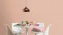 Non-woven wallpaper Rasch 746075 plain texture pink 1