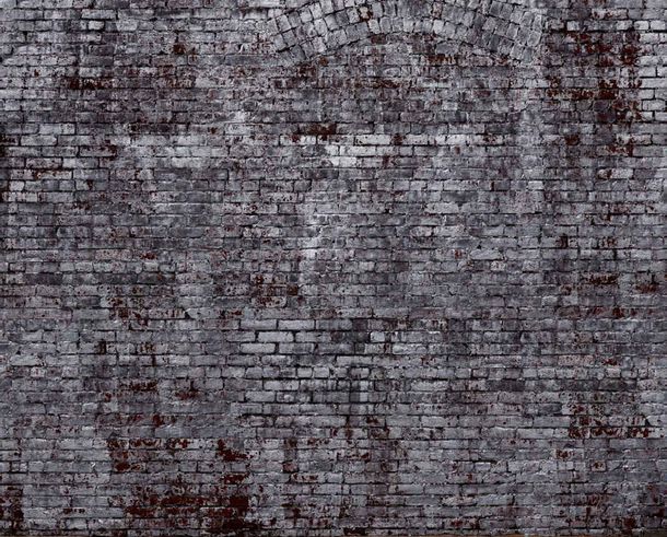 Rasch photo wallpaper 940954 stone look dark grey