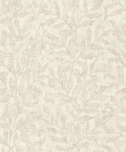 Rasch non-woven wallpaper 315004 leaves cream beige