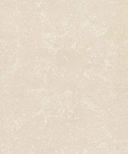 Rasch non-woven wallpaper 315110 plain cream metallic