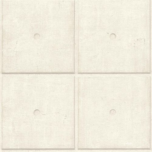 Rasch non-woven wallpaper 499414 stones concrete white grey