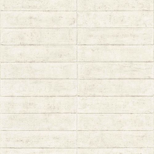 Rasch non-woven wallpaper 499612 stones 3D look white grey