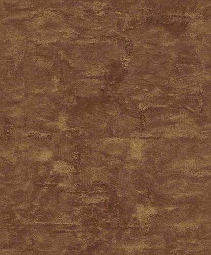 Rasch non-woven wallpaper 499711 metal look brown gold