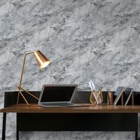 Vliestapete Marmor Optik Grau Silber Metallic 10318-47