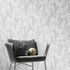 Non-woven wallpaper floral grey silver metallic 10321-10 1