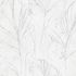 Non-woven wallpaper floral cream silver metallic 10321-31 2