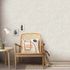 Non-woven wallpaper stone look cream beige glitter 10302-02 1