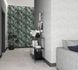 Non-woven wallpaper plain stone look light grey 47478 1