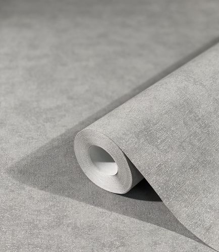 Non-Woven Wallpaper Plain texture grey Metallic 33164