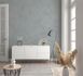 Non-Woven Wallpaper Plain texture grey Metallic 33164 2