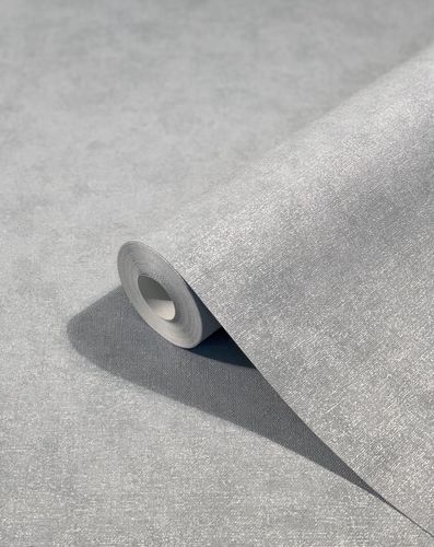 Non-Woven Wallpaper Plain texture grey Blue Metallic 33170