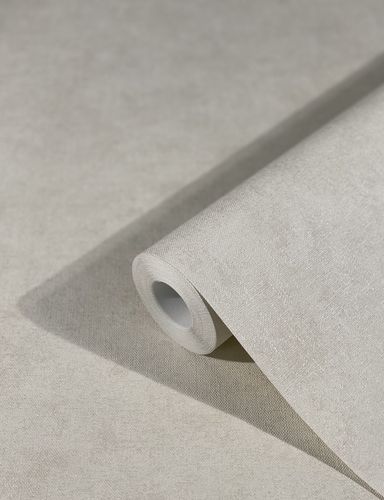 Non-Woven Wallpaper Plain texture Cream Metallic 33191