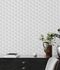 Non-woven wallpaper 3D look cubes light grey 38963-1 13