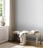 Non-woven wallpaper 3D look cubes light grey 38963-1 4