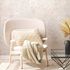 Non-woven wallpaper floral romantic grey white 38636-4 1