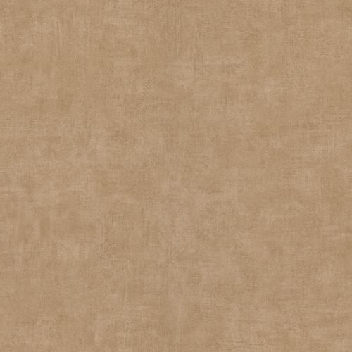 Non-woven wallpaper plain concrete look light brown A51520